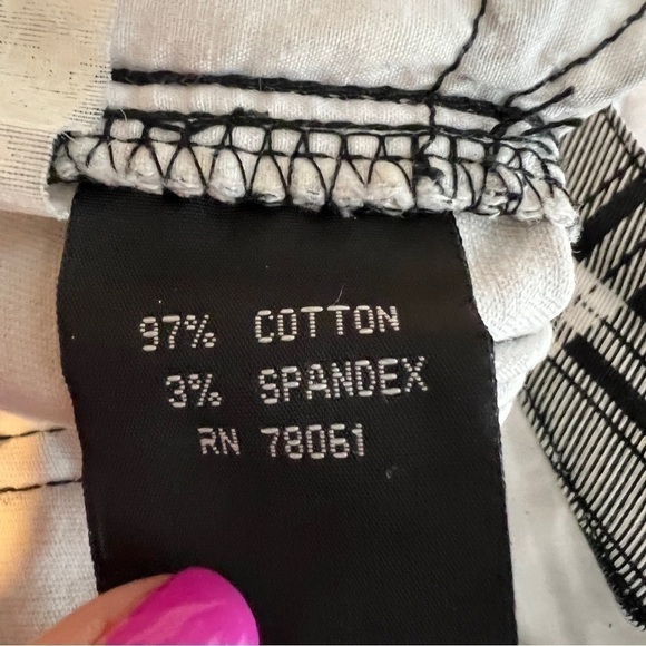 Tripp NYC Plaid Black White Pants - Picture 5 of 7